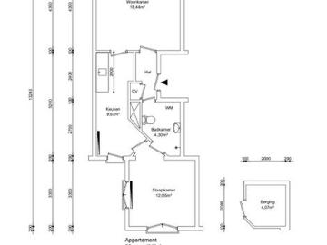 appartement in Amsterdam, Hoogte Kadijk