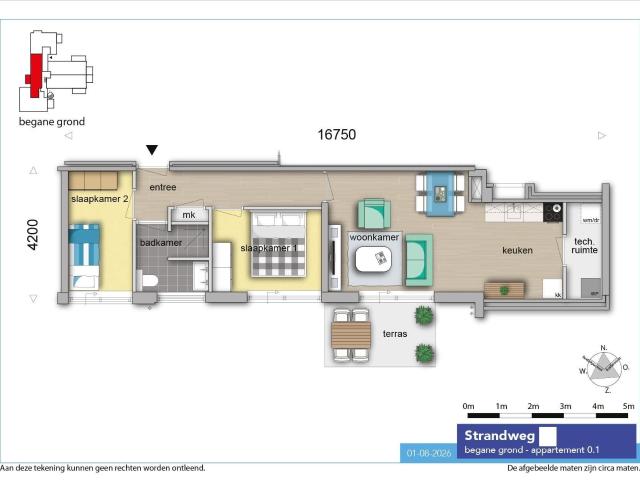 appartement in Hoek van Holland, Strandweg