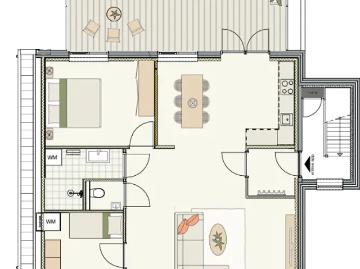 appartement in Oosterwolde, Stationsstraat