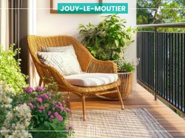 Appartement Jouy le Moutier 2 pièces RESIDENCE BRUETS
