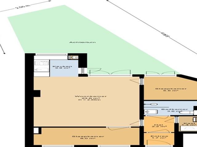 Appartement Kostverlorenstraat in Amsterdam