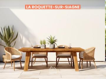 Appartement La Roquette sur Siagne 4 pièces JARDIN DES CANEBIERS