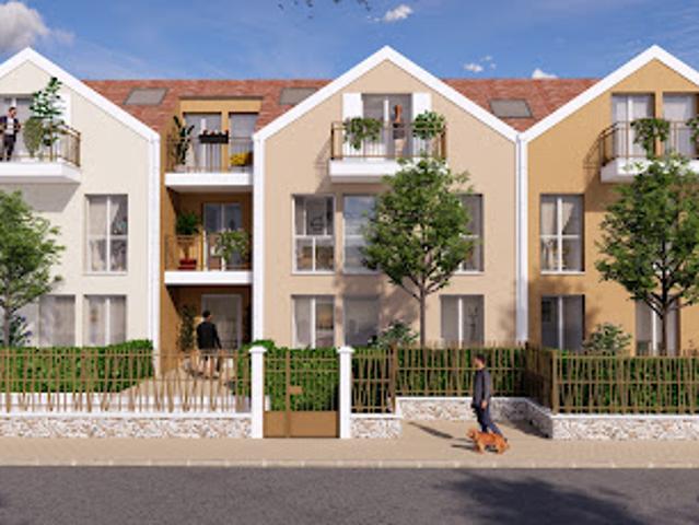 Appartement Le Plessis Belleville 4 pièces CARRÉ BOISÉ