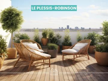 Appartement Le Plessis Robinson 4 pièces AVENUE REPUBLIQUE PROCHE COMMODITE