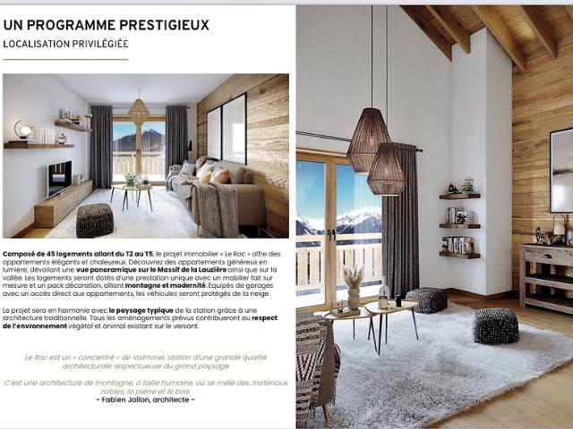 Appartement Les Avanchers Valmorel 2 pièce s 37,36 m2