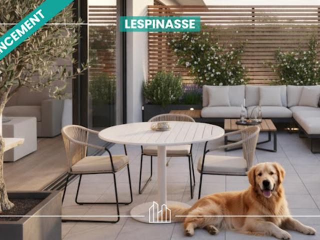 Appartement Lespinasse 3 pièces LES JARDINS DE JUNE PROX TOULOUSE