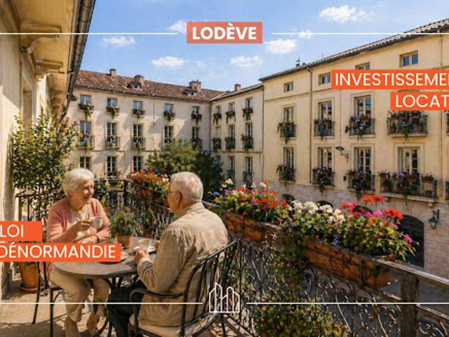 Appartement Lodeve 2 pièces RÉSIDENCE ÉLÉONORE PROX CENTRE VILLE