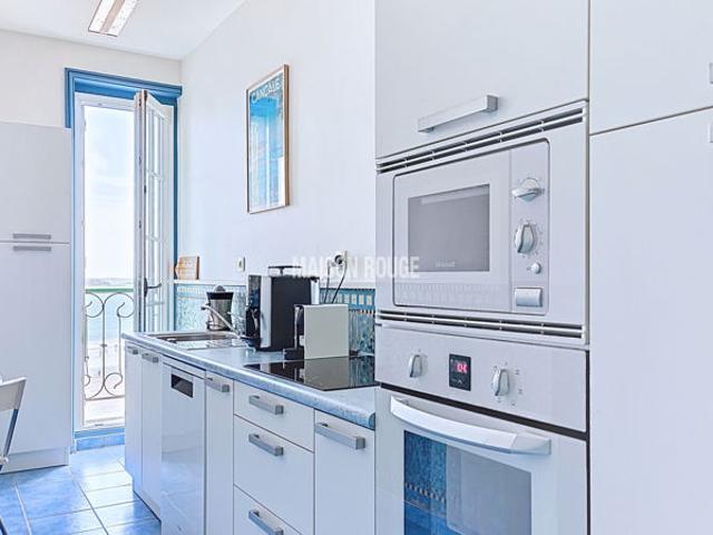 Appartement lumineux vue mer Dinard, plage de l'Écluse avec ascenseur et stationnement