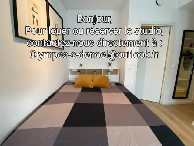 Appartement lumineux à louer à Annemasse, 1 pièce, 23m², proche des commodités