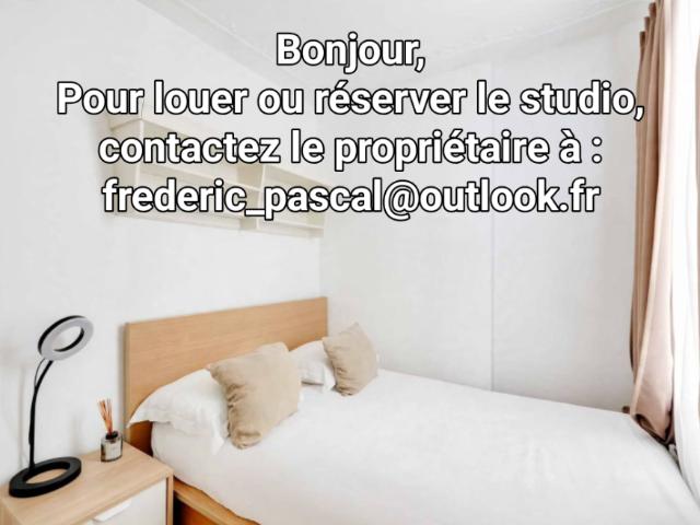 Appartement lumineux à louer à Paris 15ème, 1 pièce, étage élevé