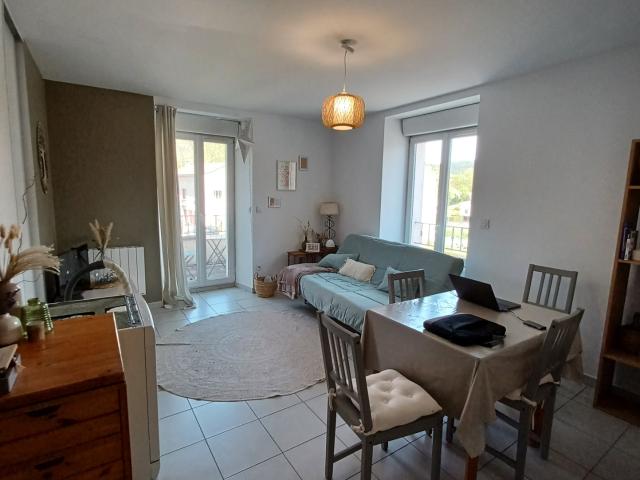 Appartement lumineux avec terrasse et parking privé à louer Proche centre ville de Langogne