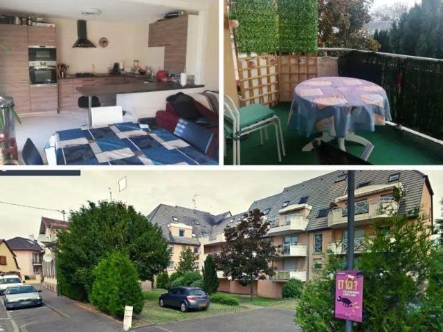 Appartement lumineux et bien équipé, cadre calme