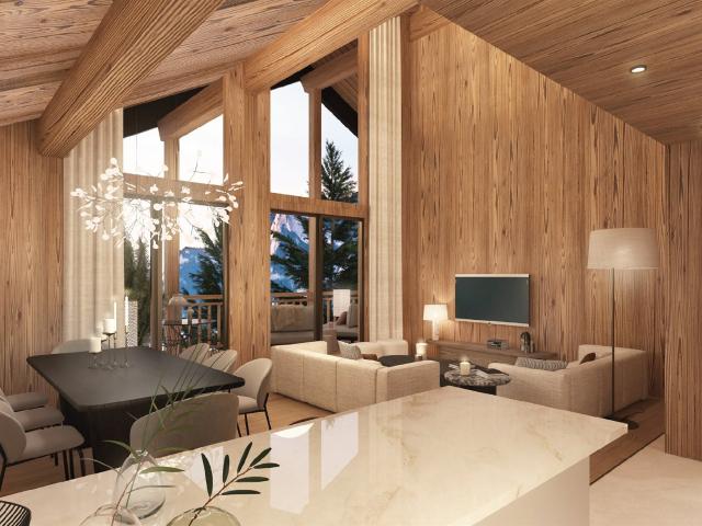 Appartement luxueux sur plan 2 chambres à vendre au centre d. m² Valloire