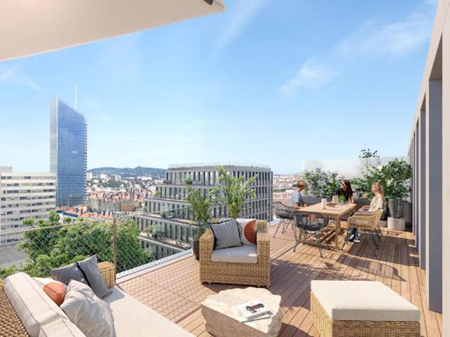 Appartement Lyon 3ème 4 pièces KI ? L?excellence à Part Dieu