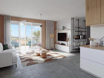 Appartement Lyon 7ème 2 pièces Lumière du parc