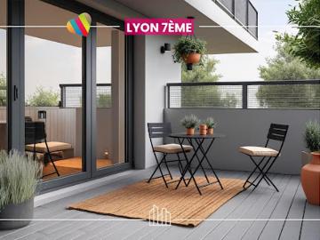 Appartement Lyon 7ème 4 pièces RÉSIDENCE ELEA PROCHE TRANSPORTS