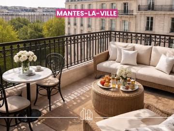 Appartement Mantes la Ville 3 pièces CLOS LEA PROX TRANSPORTS