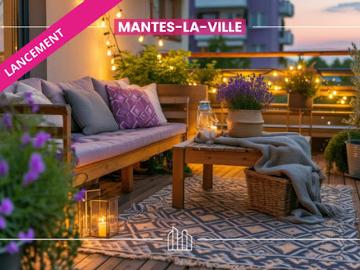 Appartement Mantes la Ville 4 pièces LE CLOS EDGAR PROX COMMERCES