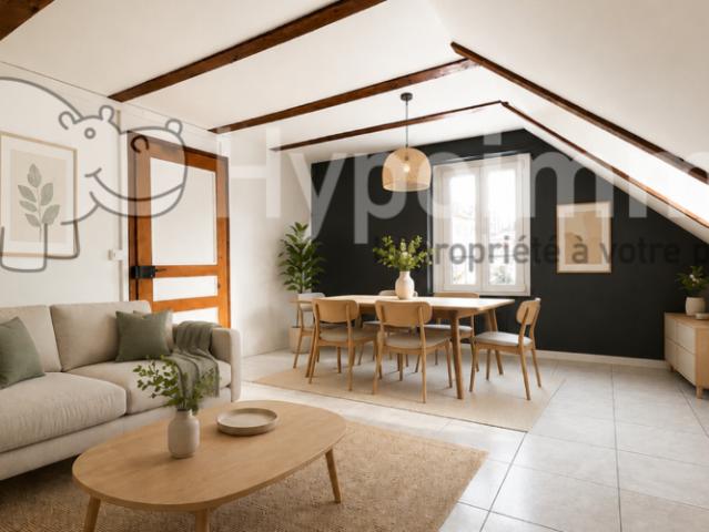 Appartement mansardé de 4.5 pièces à proximité des commodités