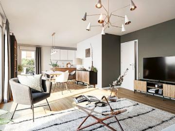 Appartement Marquette lez Lille 2 pièces Marquette lez Lille secteur prisé au calme