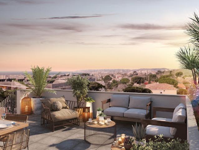 Appartement Marseille 14ème 2 pièces La Canopée