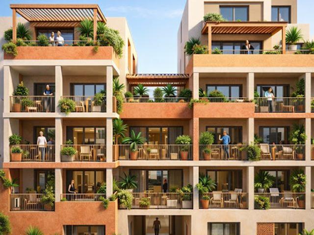 Appartement Marseille 15ème 1 pièce les balcons du soleil