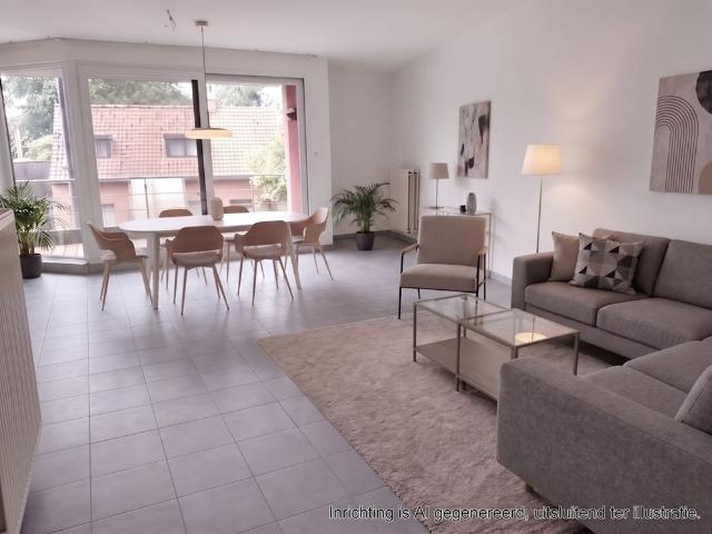 Appartement met 2 slaapkamers, 2 terrassen en garage