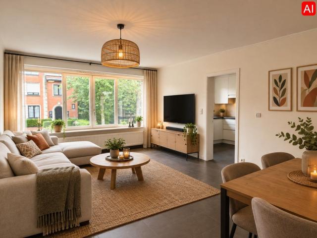 APPARTEMENT MET 2 SLAAPKAMERS | TERRAS EN GARAGE !