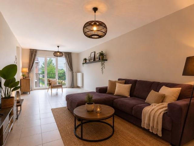 Appartement met 2 slaapkamers en terras in Zele geïnteressee