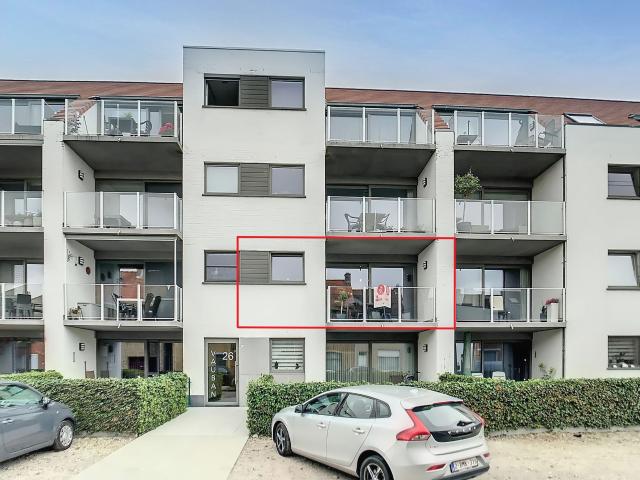 Appartement met 2slaapkamers + staanplaats te huur in Veurne