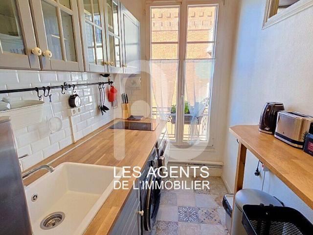 Appartement métro Les Agnettes Sur Seine 2 pièces 37.5 m²