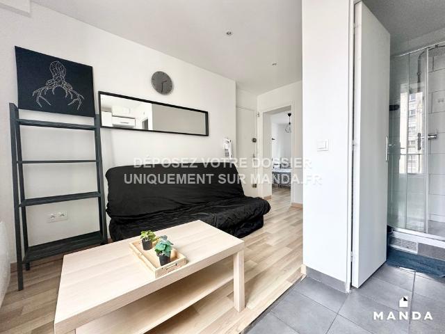Appartement meublé 3 pièces 40 m²