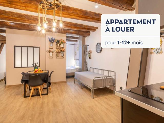 Appartement meublé 3 pièces 43 m²
