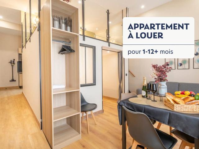 Appartement meublé 3 pièces 45 m²