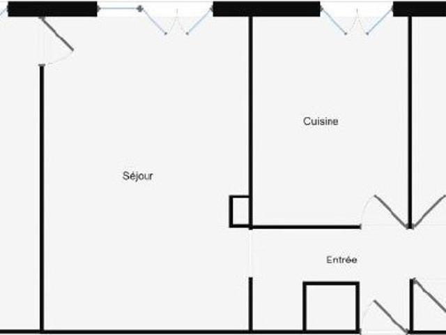 Appartement meublé 3 pièces 54 m²