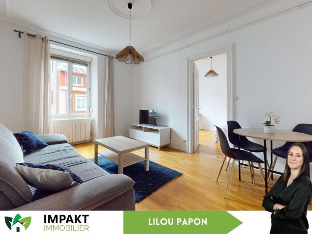 Appartement meublé 3 pièces 56 m²