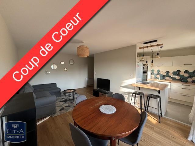 Appartement meublé 3 pièces 61 m²