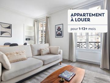 Appartement meublé 3 pièces 61 m²
