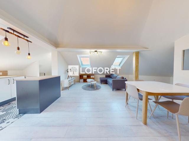 Appartement meublé 3 pièces 62 m²