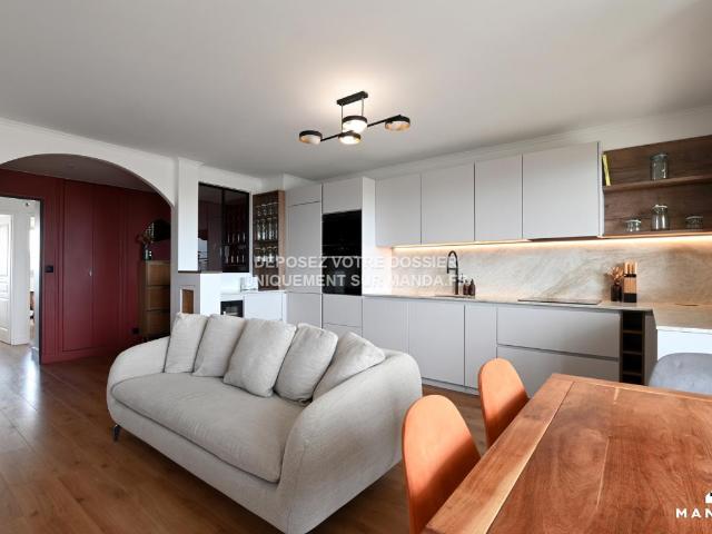 Appartement meublé 3 pièces 63 m²