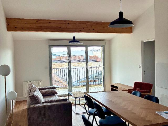 Appartement meublé 3 pièces 63 m²