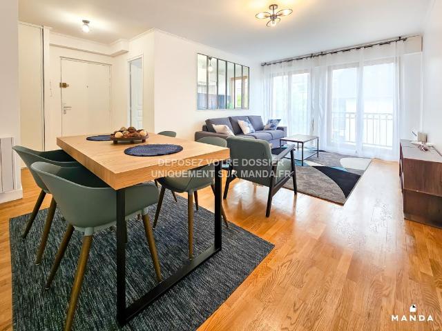 Appartement meublé 3 pièces 64 m²