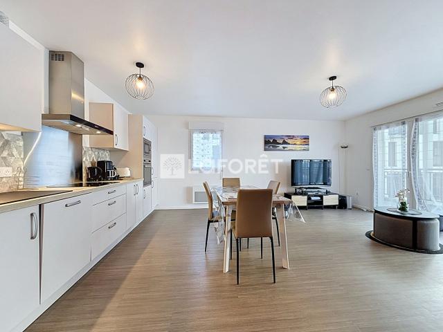Appartement meublé 3 pièces 64 m²