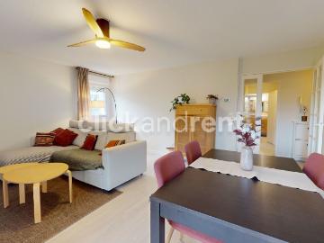 Appartement meublé 3 pièces 69 m²