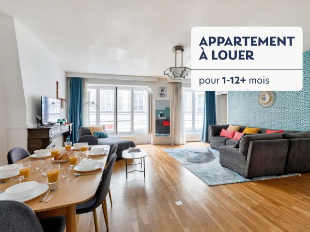 Appartement meublé 3 pièces 69 m²