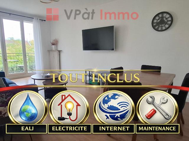 Appartement meublé 3 pièces 70 m²