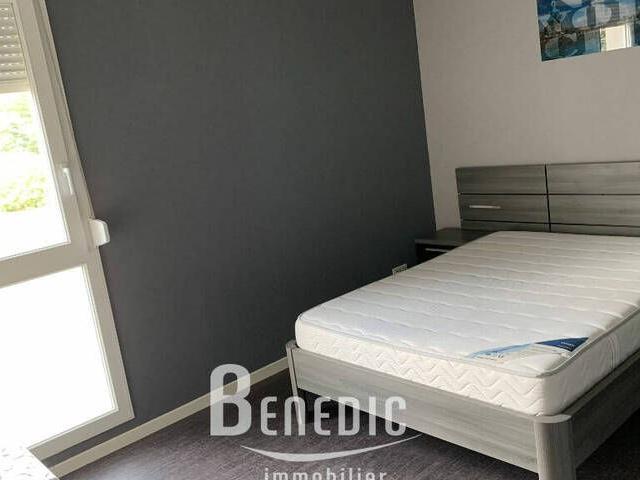 Appartement Meublé 3 pièces au calme avec balcon et garage
