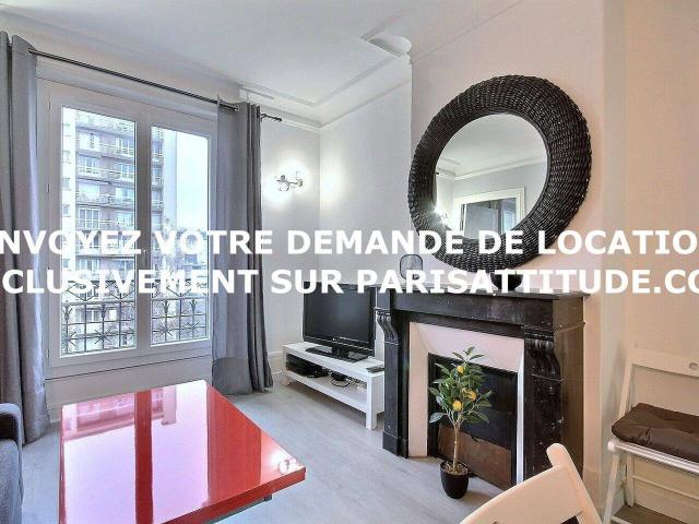 Appartement meublé 1 chambre Paris 19 42m2