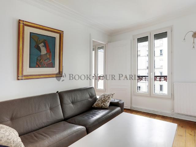 appartement meublé, 1 chambre, 40 m², paris 8ème, 1600€/m