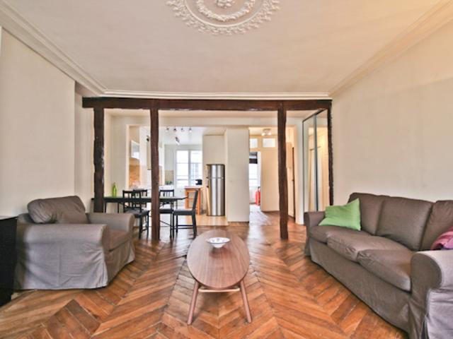 appartement meublé 1 chambre 61m² 2100€/m byp 1111